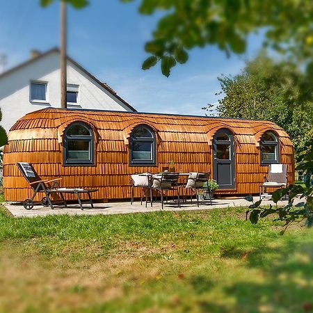 Auszeitgarten - Urlaub Im Tinyhaus Im Herzen Von Oberschwaben Aulendorf Eksteriør bilde