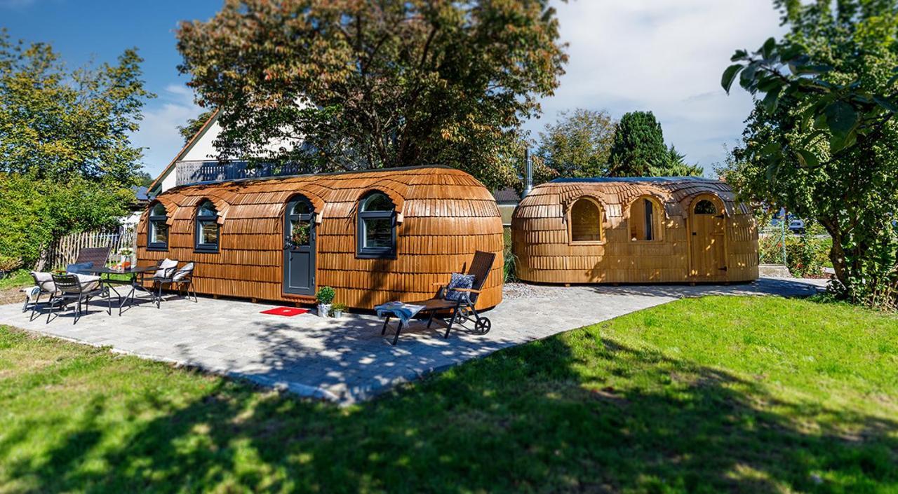 Auszeitgarten - Urlaub Im Tinyhaus Im Herzen Von Oberschwaben Aulendorf Eksteriør bilde