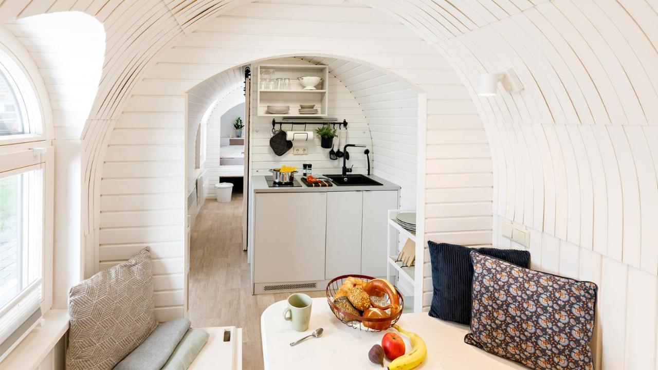 Auszeitgarten - Urlaub Im Tinyhaus Im Herzen Von Oberschwaben Aulendorf Eksteriør bilde